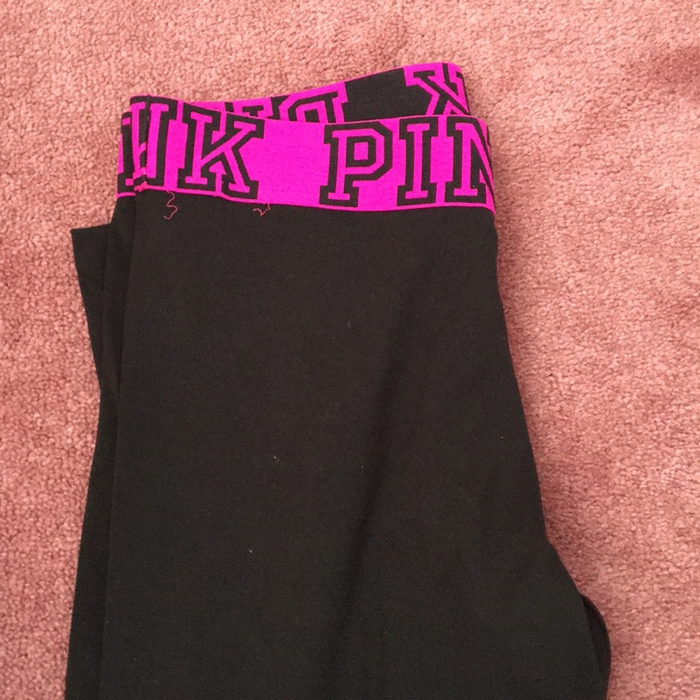 Pink leggings